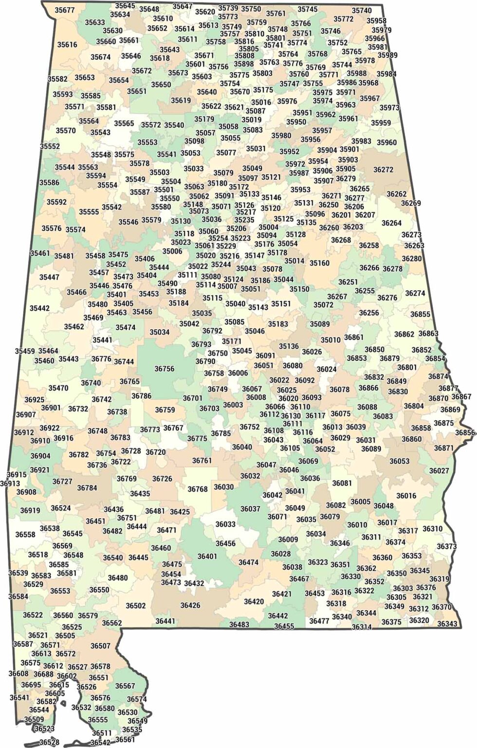 Zip Code Lincoln Al