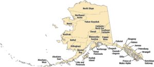 Alaska County Map