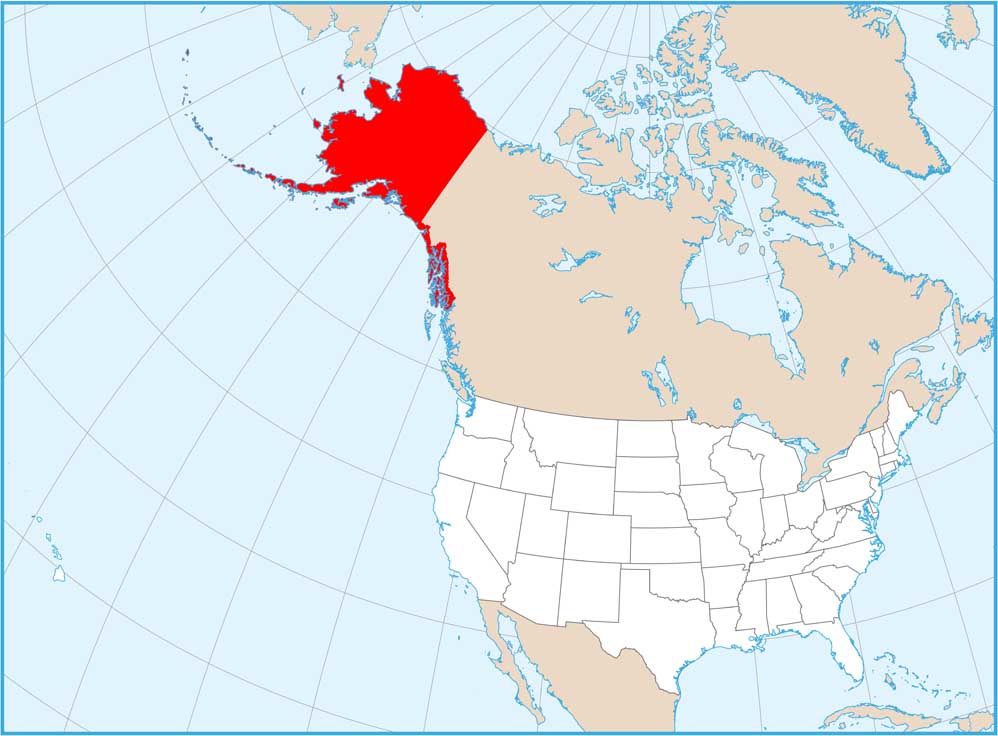 Alaska Location Map