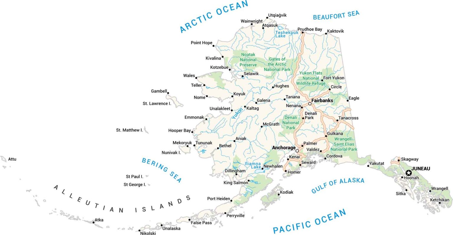 Map of Wasilla, Alaska - US Maps