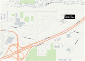 Alaska Native Heritage Center Map