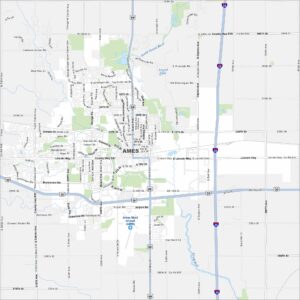 Ames Map Iowa