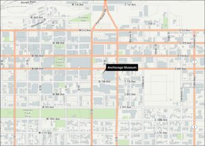 Anchorage Museum Map