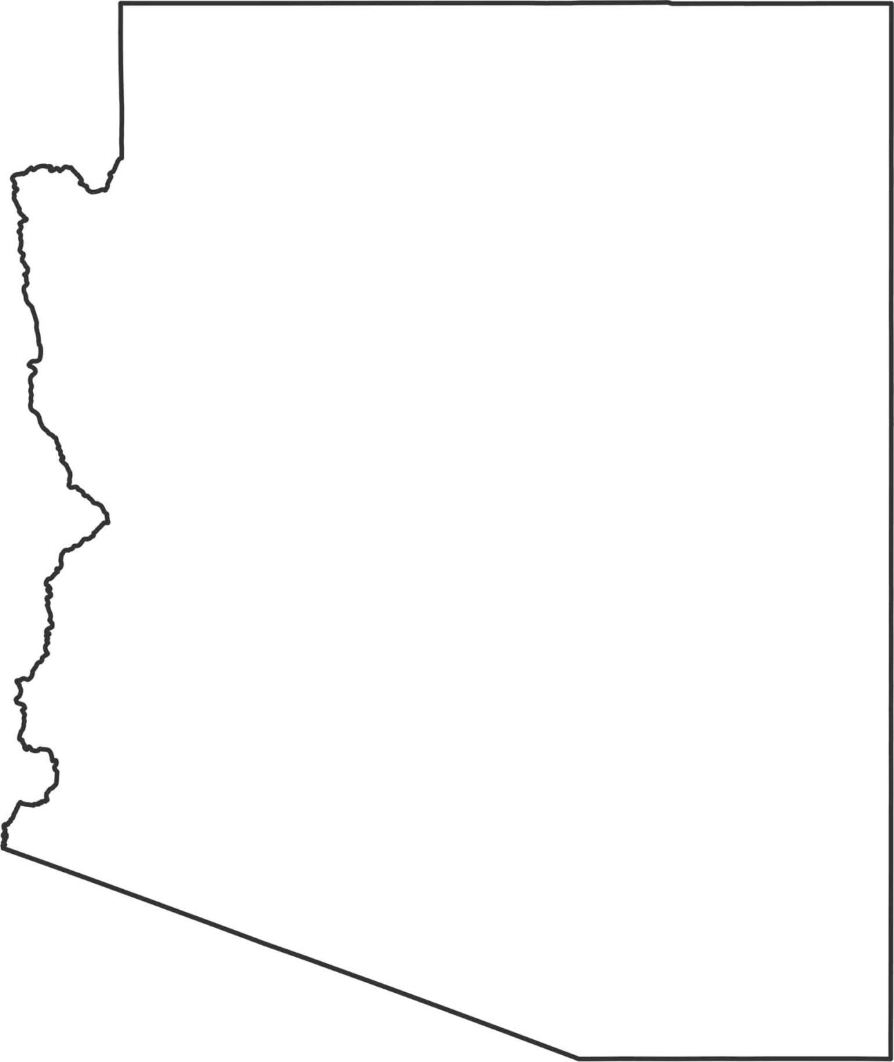 Map of Arizona - US Maps