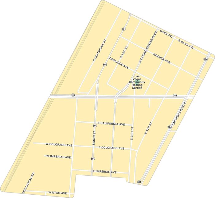 Arts District Map Las Vegas