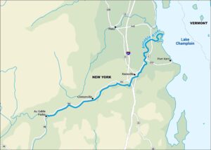 Ausable River Map