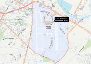 Austin International Airport Map