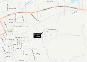 Ave Maria Grotto Map