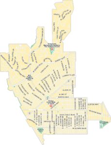 Beverly Hills Map Los Angeles