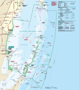 Biscayne National Park Map