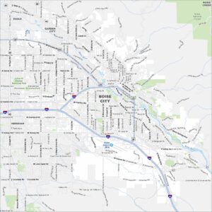Boise Map Idaho