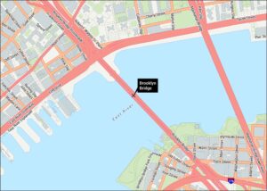 Brooklyn Bridge Map