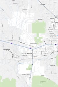 Buckeye Map Arizona