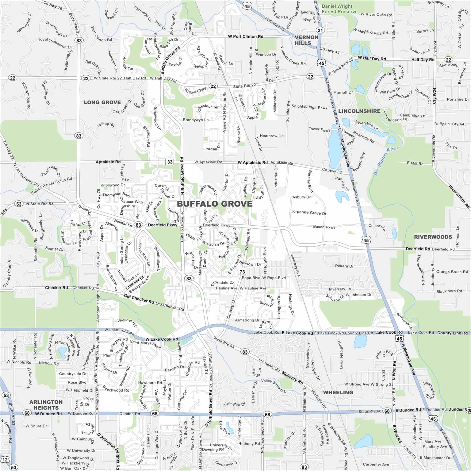 Zip Code Buffalo Grove Ilnull