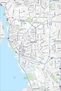 Buffalo Map New York
