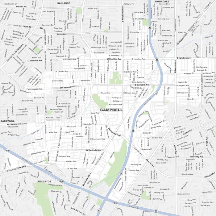 Campbell Map California