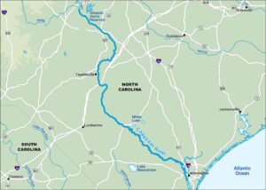 Cape Fear River Map
