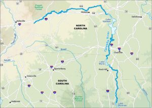 Catawba River Map