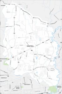 Central Map Louisiana