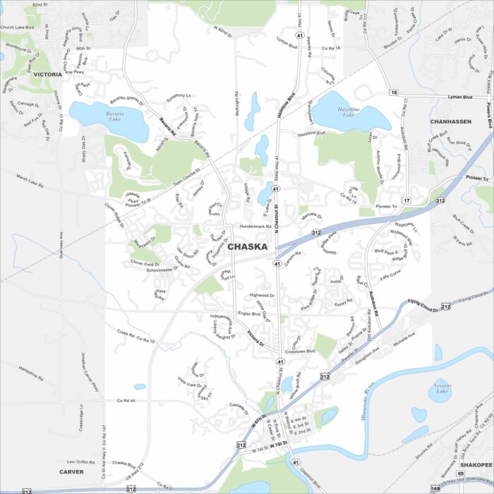 Chaska Map Minnesota