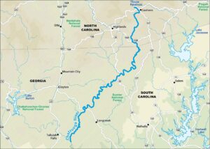 Chattooga River Map