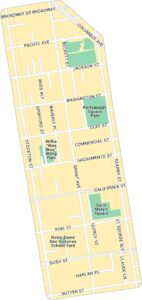 Chinatown Map San Francisco