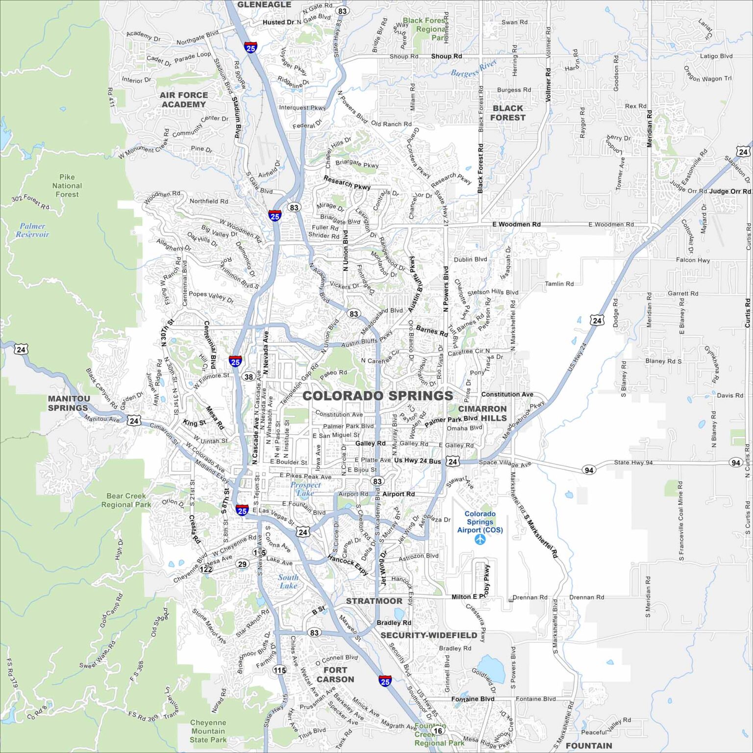 Map of Littleton, Colorado - US Maps