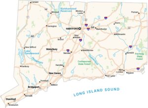 Connecticut Map