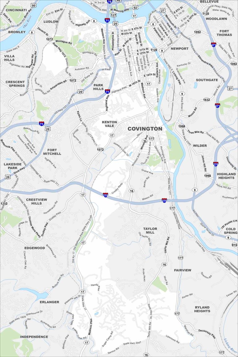 Map of Georgetown, Kentucky - US Maps