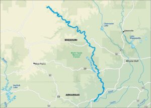 Current River Map