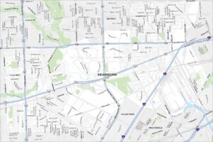 Dearborn Map Michigan