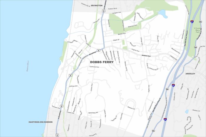 Dobbs Ferry Map New York