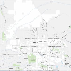 Eagle Map Idaho