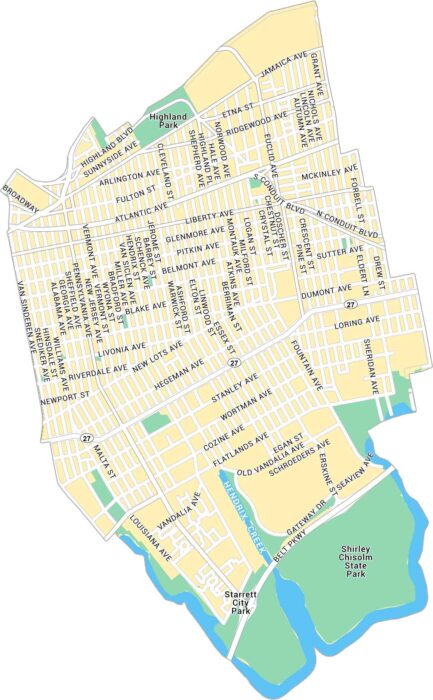 East New York Map