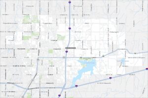 Edmond Map Oklahoma