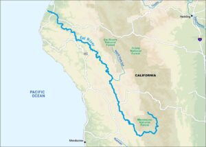 Eel River Map