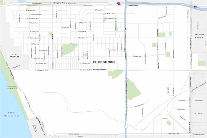 El Segundo Map California