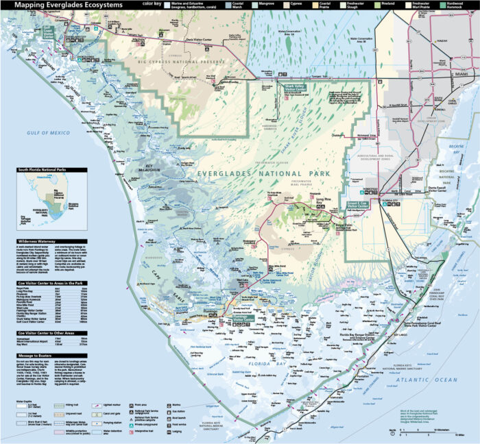 Everglades National Park Map