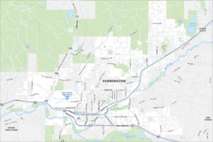 Farmington Map New Mexico