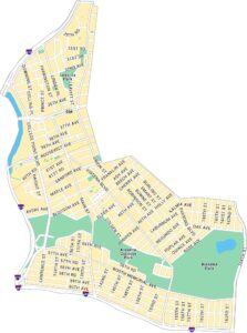 Flushing Map New York