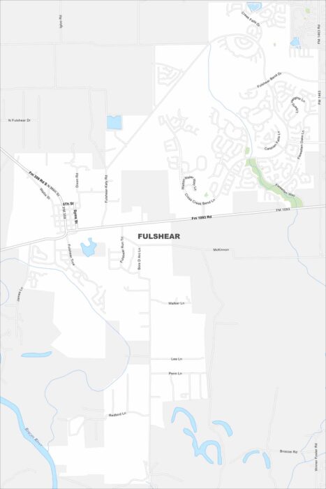 Fulshear Map Texas