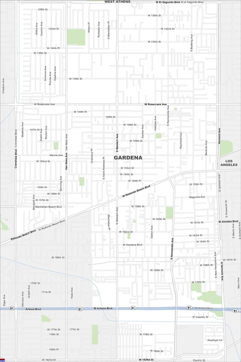 Gardena Ca Zip Codenull