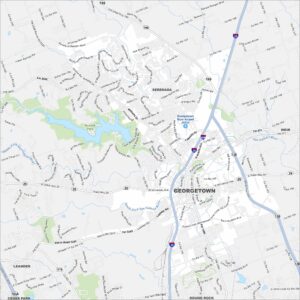 Map of Georgetown, Texas - US Maps