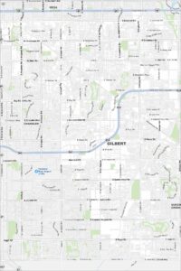 Gilbert Map Arizona