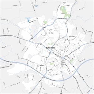 Glasgow Map Kentucky