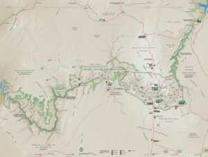 Grand Canyon National Park Map