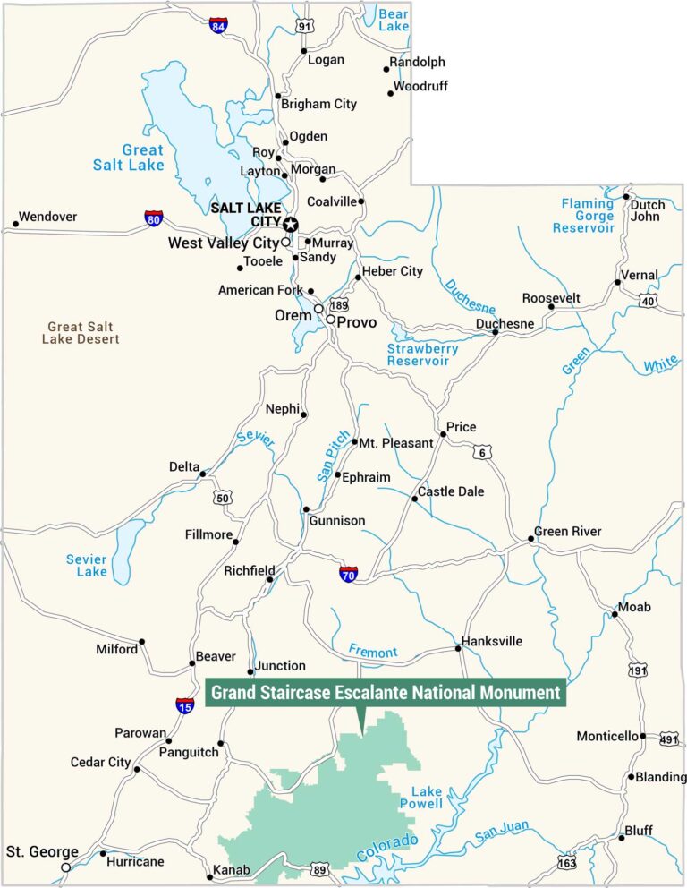 Grand Staircase Map