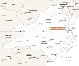 Great Dismal Swamp Map