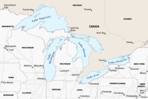 Great Lakes Map