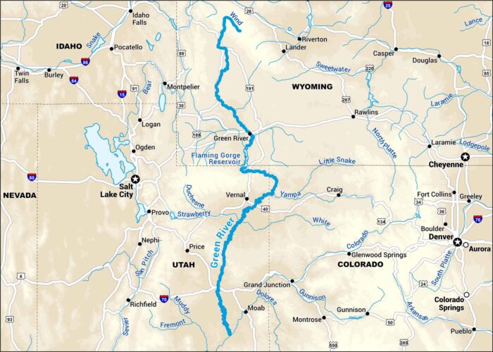 Green River Map